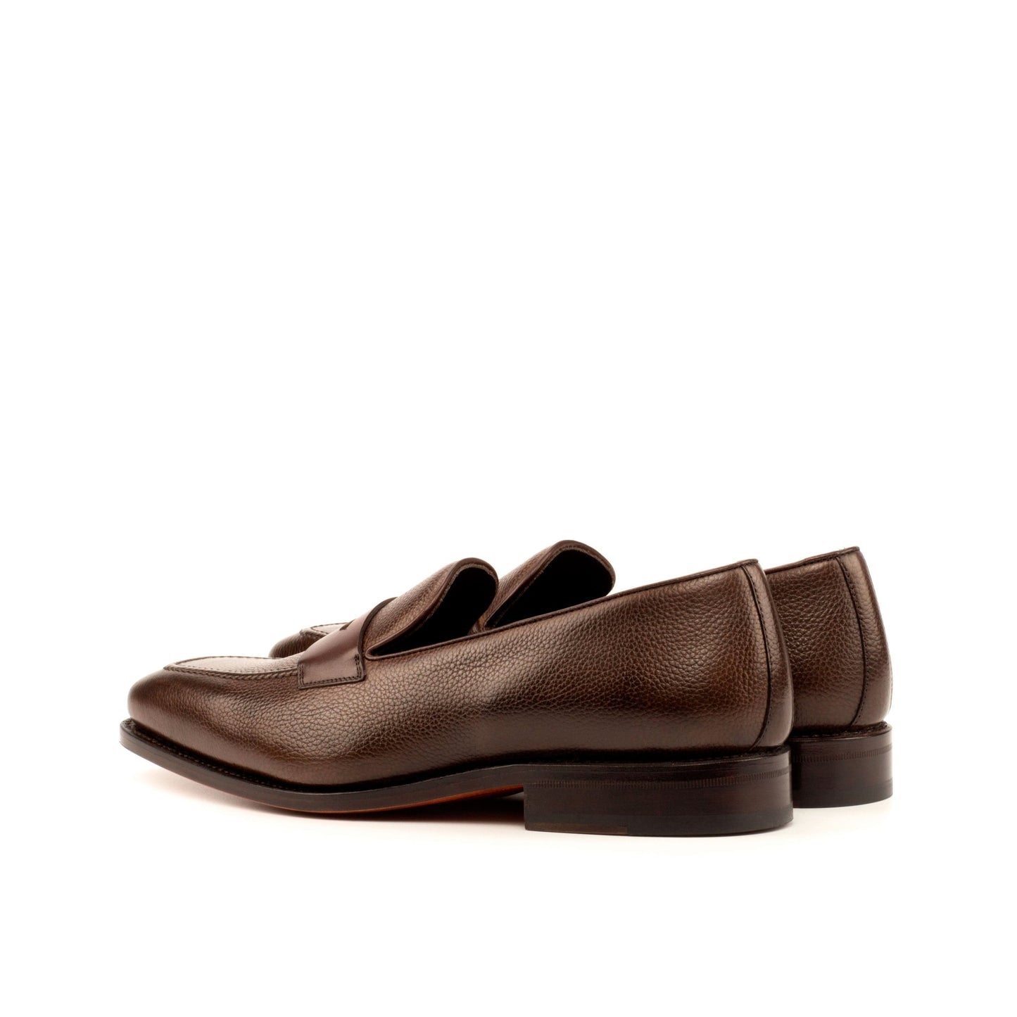 Penny Loafer in Dark Brown Box Calf - Zatorres | Free Shipping on orders over $200