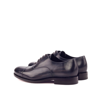 Cap Toe Oxford in Grey Patina - Zatorres | Free Shipping on orders over $300