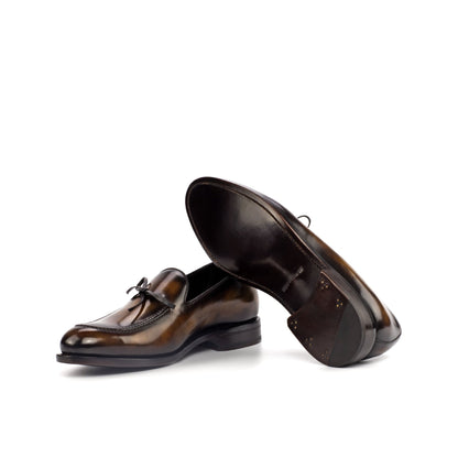 Bow Loafer in Tobacco Patina - Zatorres | Free Shipping on orders over $200