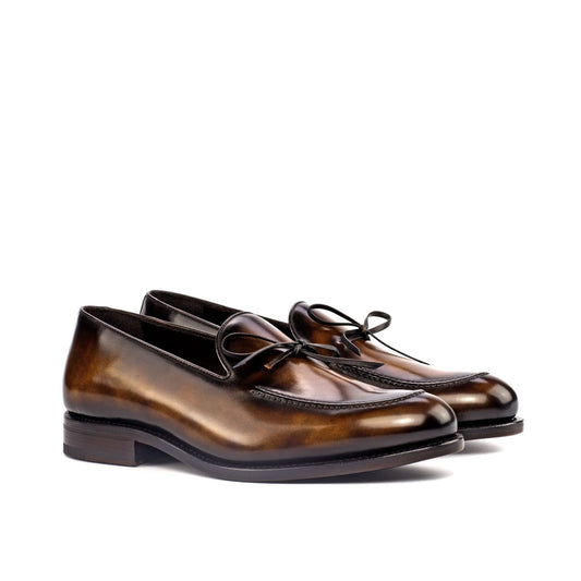 Bow Loafer in Tobacco Patina - Zatorres | Free Shipping on orders over $200