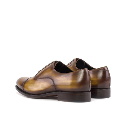 Cap Toe Oxford in Cognac Patina - Zatorres | Free Shipping on orders over $200
