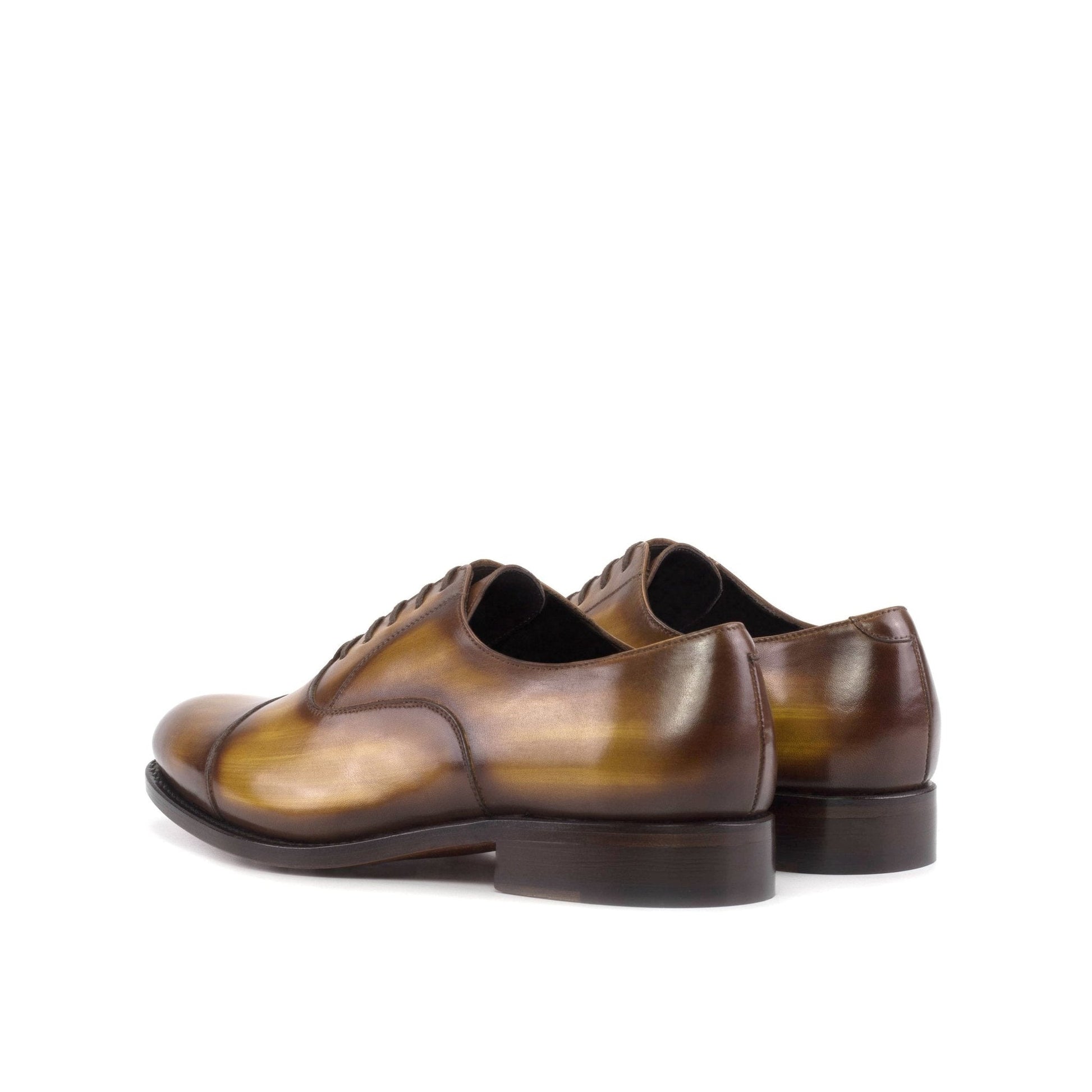 Cap Toe Oxford in Cognac Patina - Zatorres | Free Shipping on orders over $200