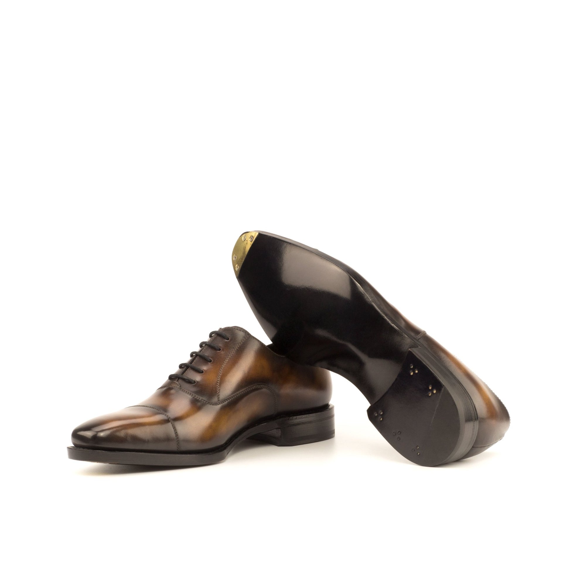 Cap Toe Oxford in Tobacco Patina - Zatorres | Free Shipping on orders over $200