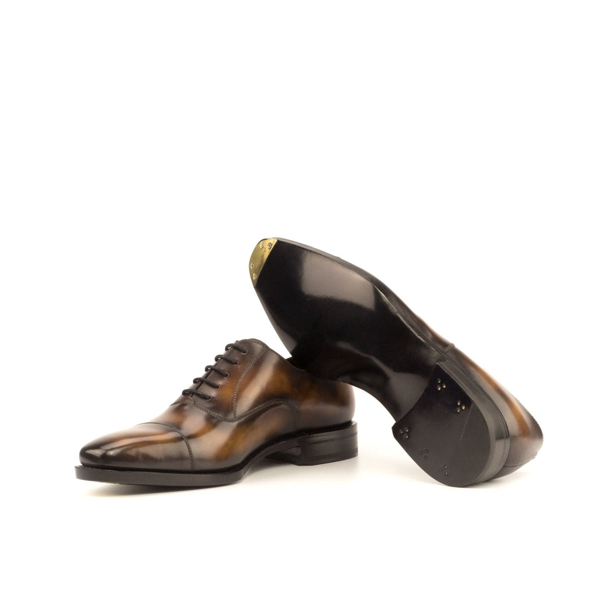 Cap Toe Oxford in Tobacco Patina - Zatorres | Free Shipping on orders over $300