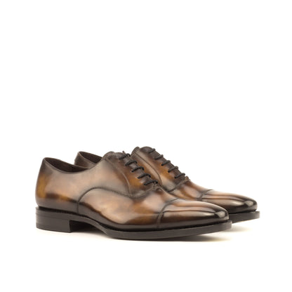 Cap Toe Oxford in Tobacco Patina - Zatorres | Free Shipping on orders over $200