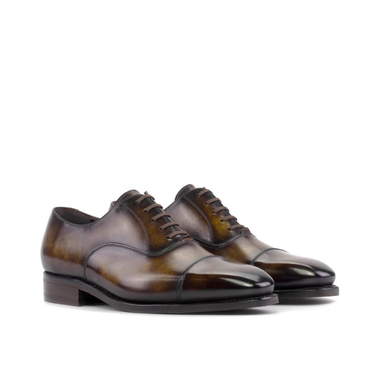 Cap Toe Oxford in Tobacco Patina - Zatorres | Free Shipping on orders over $200