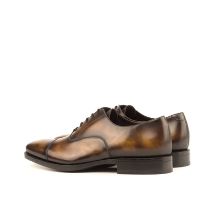 Cap Toe Oxford in Tobacco Patina - Zatorres | Free Shipping on orders over $200