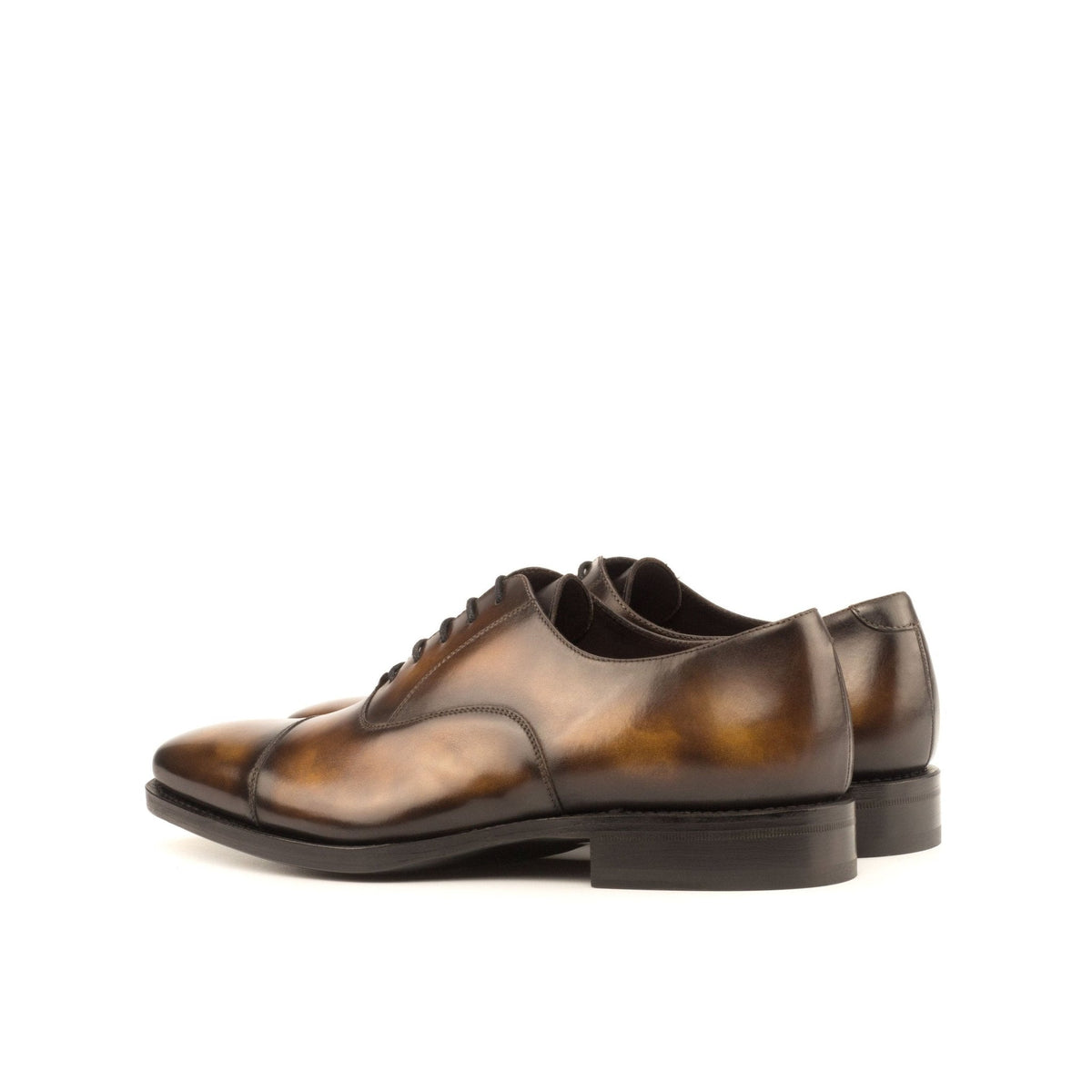 Cap Toe Oxford in Tobacco Patina - Zatorres | Free Shipping on orders over $300