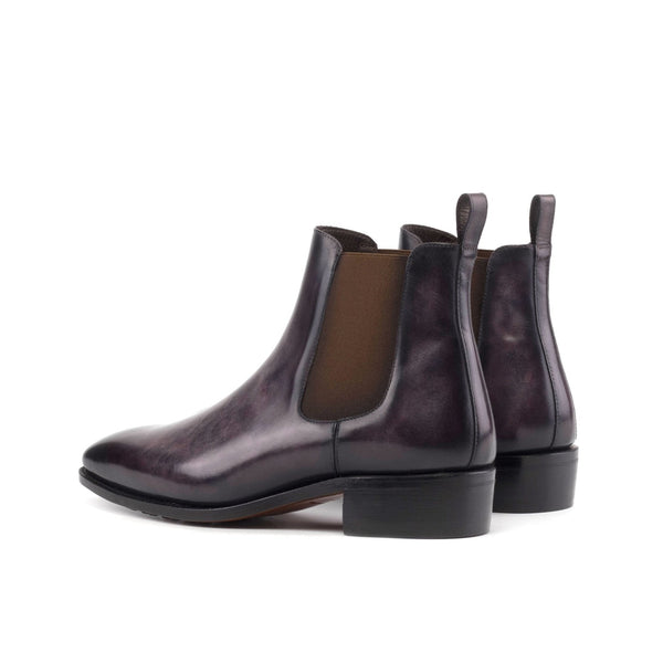 Chelsea Boot in Aubergine Patina - Zatorres | Free Shipping on orders over $200