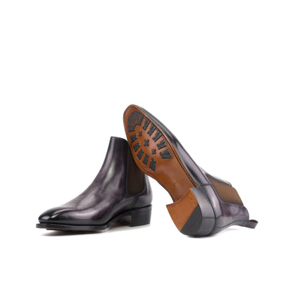 Chelsea Boot in Aubergine Patina - Zatorres | Free Shipping on orders over $200