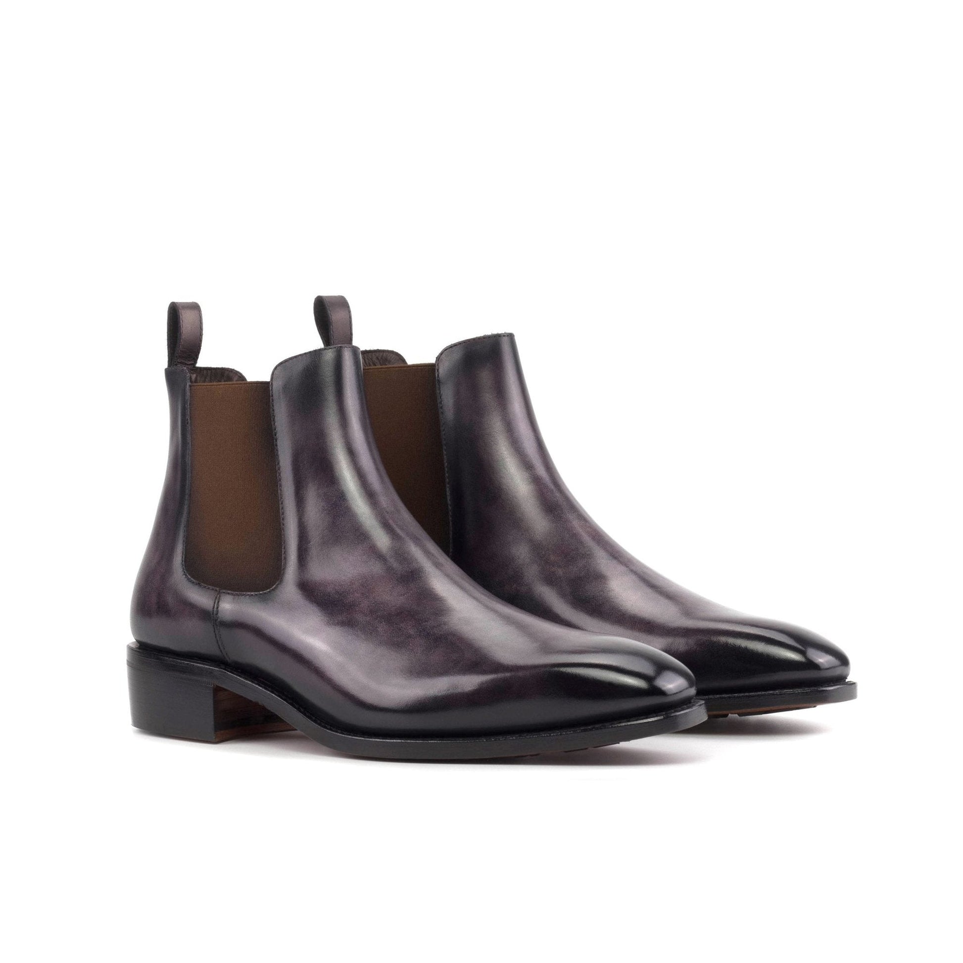 Chelsea Boot in Aubergine Patina - Zatorres | Free Shipping on orders over $200