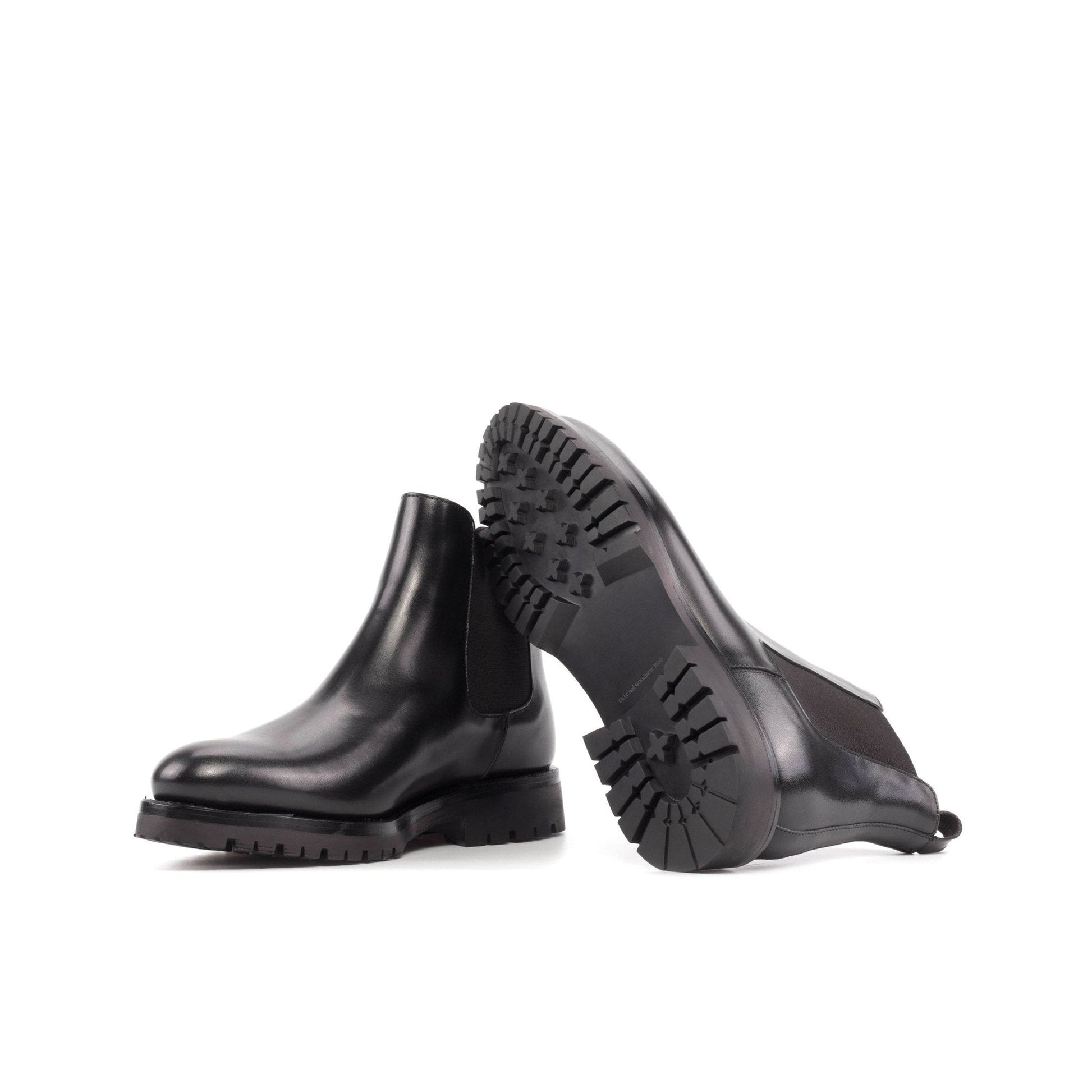 Chelsea Boot in Black Box Calf - Zatorres | Free Shipping on orders over $200