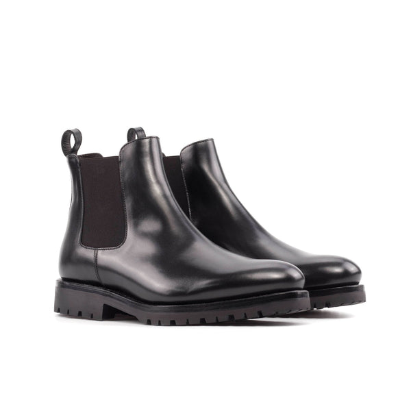 Chelsea Boot in Black Box Calf - Zatorres | Free Shipping on orders over $200