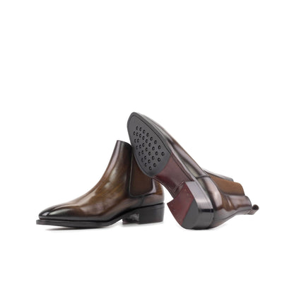 Chelsea Boot in Brown Patina - Zatorres | Free Shipping on orders over $200