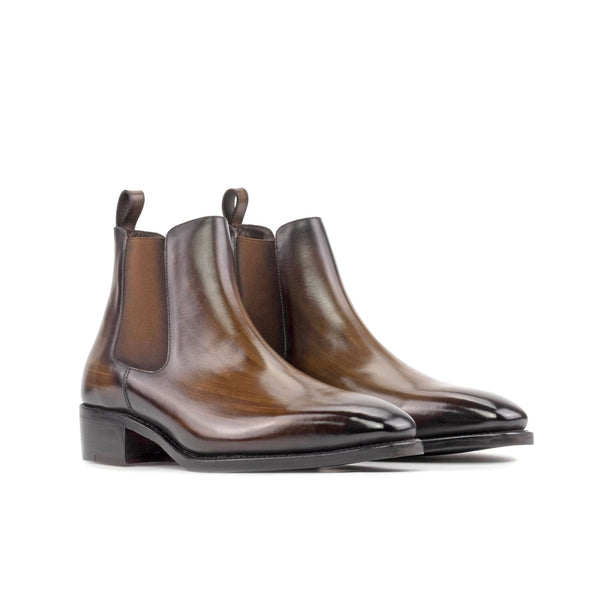 Chelsea Boot in Brown Patina - Zatorres | Free Shipping on orders over $200