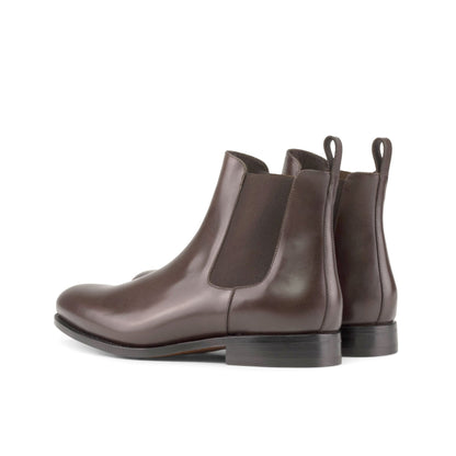 Chelsea Boot in Dark Brown Box Calf - Zatorres | Free Shipping on orders over $200