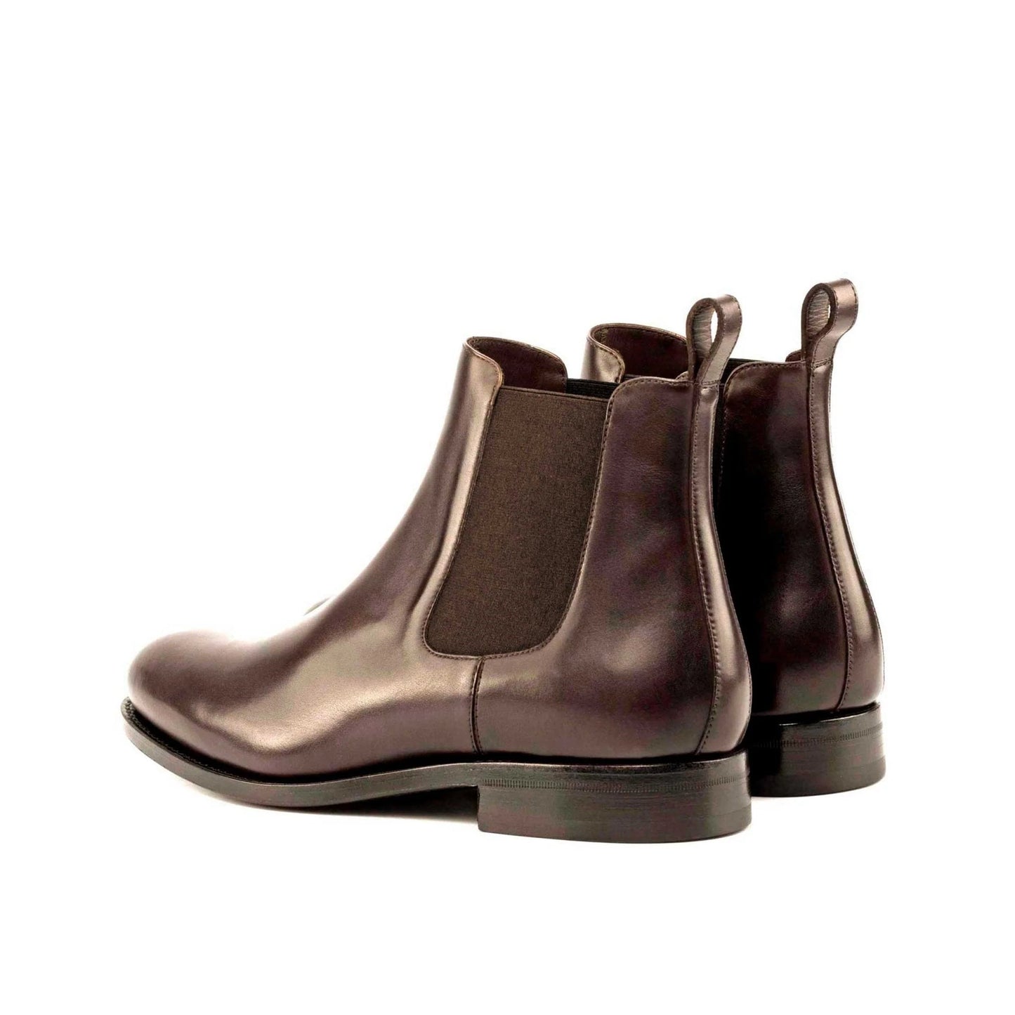 Chelsea Boot in Dark Brown Box Calf - Zatorres | Free Shipping on orders over $200