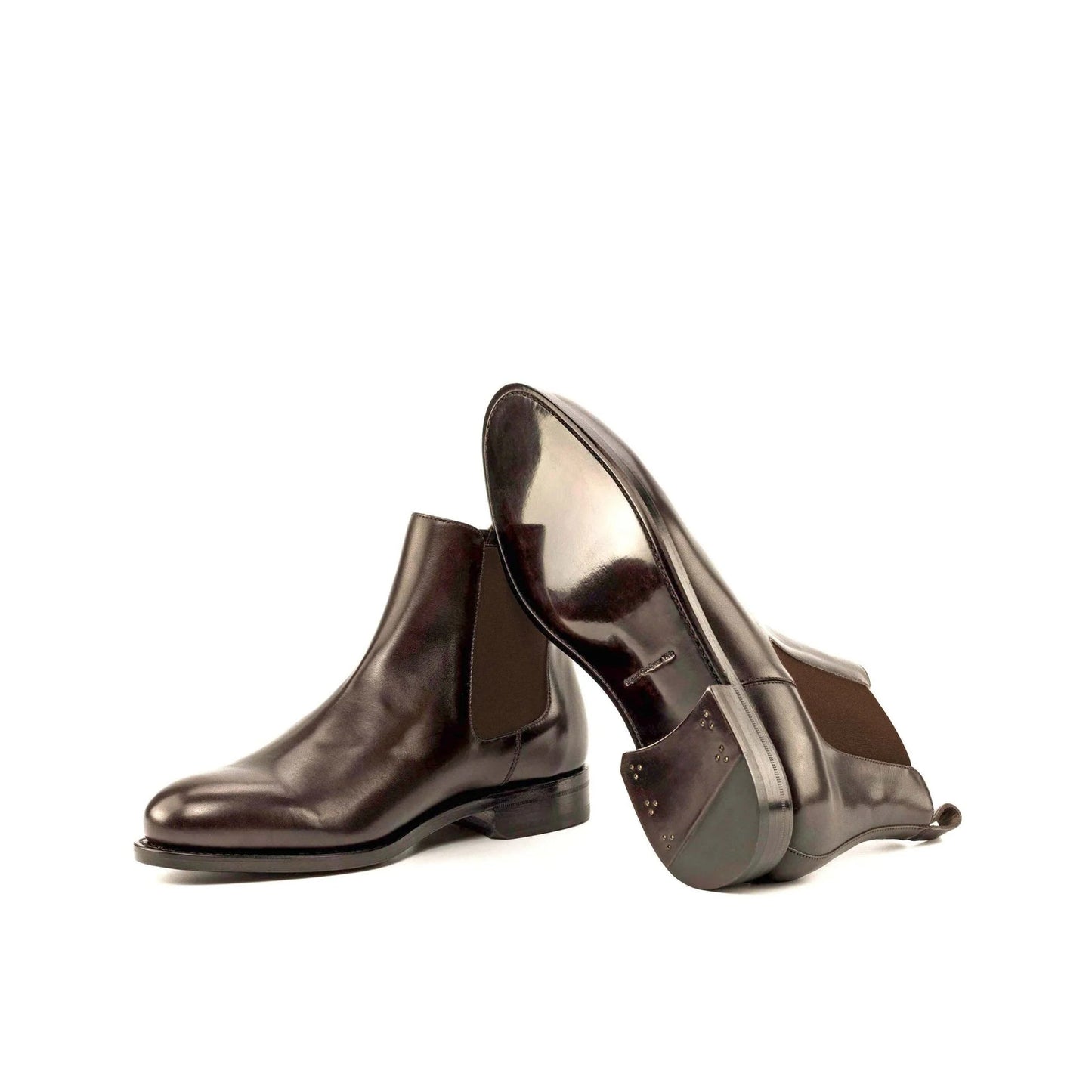 Chelsea Boot in Dark Brown Box Calf - Zatorres | Free Shipping on orders over $200