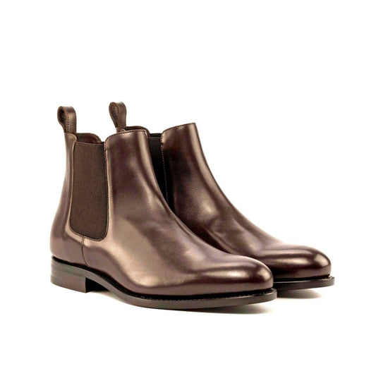 Chelsea Boot in Dark Brown Box Calf - Zatorres | Free Shipping on orders over $200