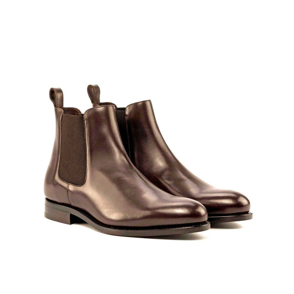 Chelsea Boot in Dark Brown Box Calf - Zatorres | Free Shipping on orders over $200