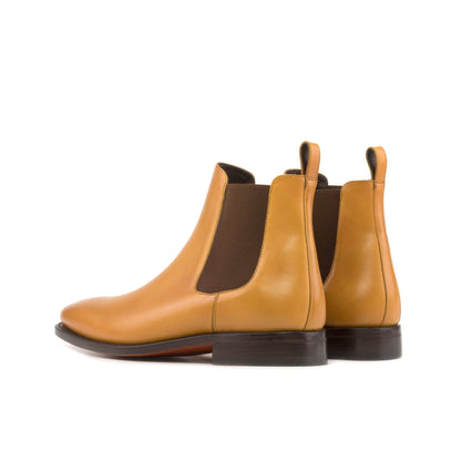 Chelsea Boot in Mustard Box Calf - Zatorres | Free Shipping on orders over $200