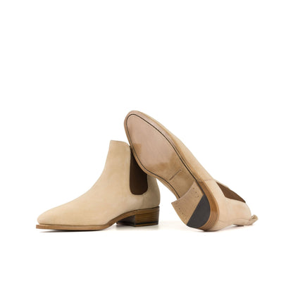 Chelsea Boot in Taupe Suede - Zatorres | Free Shipping on orders over $200