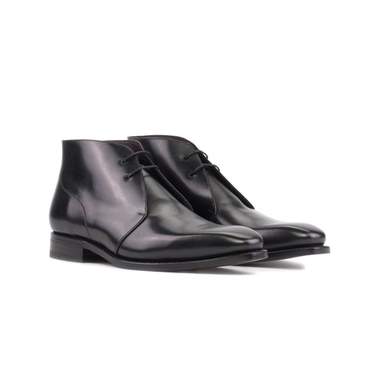 Chukka Boot in Black Box Calf - Zatorres | Free Shipping on orders over $200