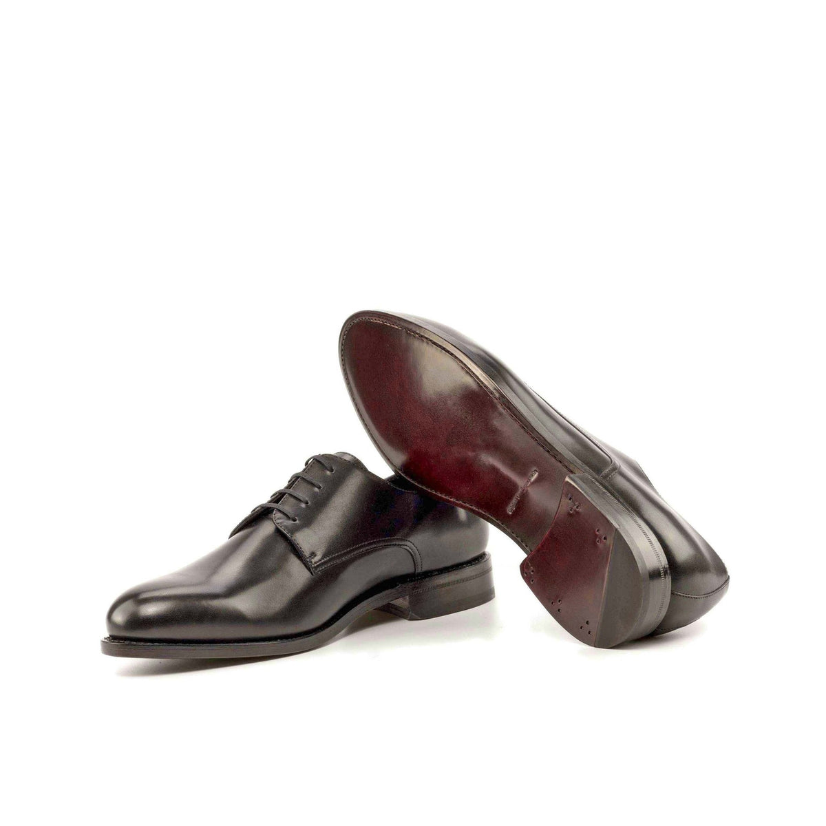 Derby in Black Box Calf - Zatorres | Free Shipping on orders over $300