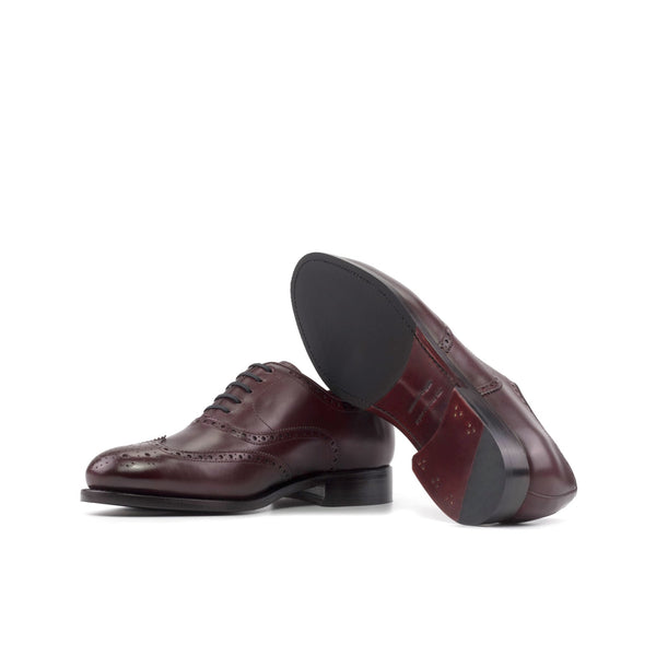 Full Brogue Oxford in Oxblood Box Calf - Zatorres | Free Shipping on orders over $200