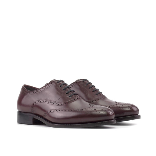 Full Brogue Oxford in Oxblood Box Calf - Zatorres | Free Shipping on orders over $200