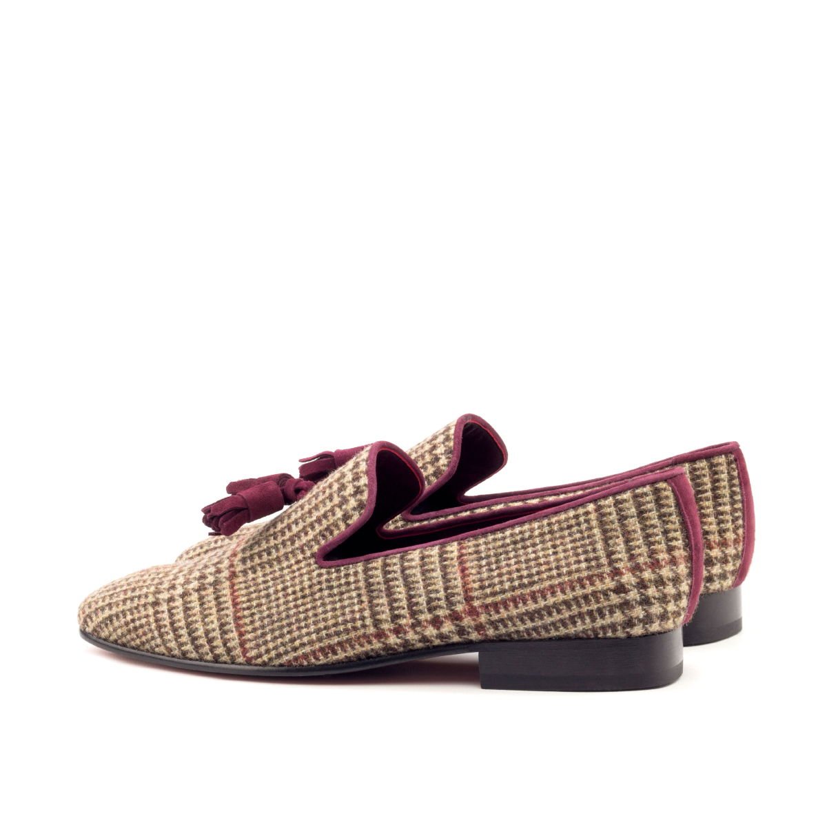Palazzo Slipper in Tweed - Zatorres | Free Shipping on orders over $200