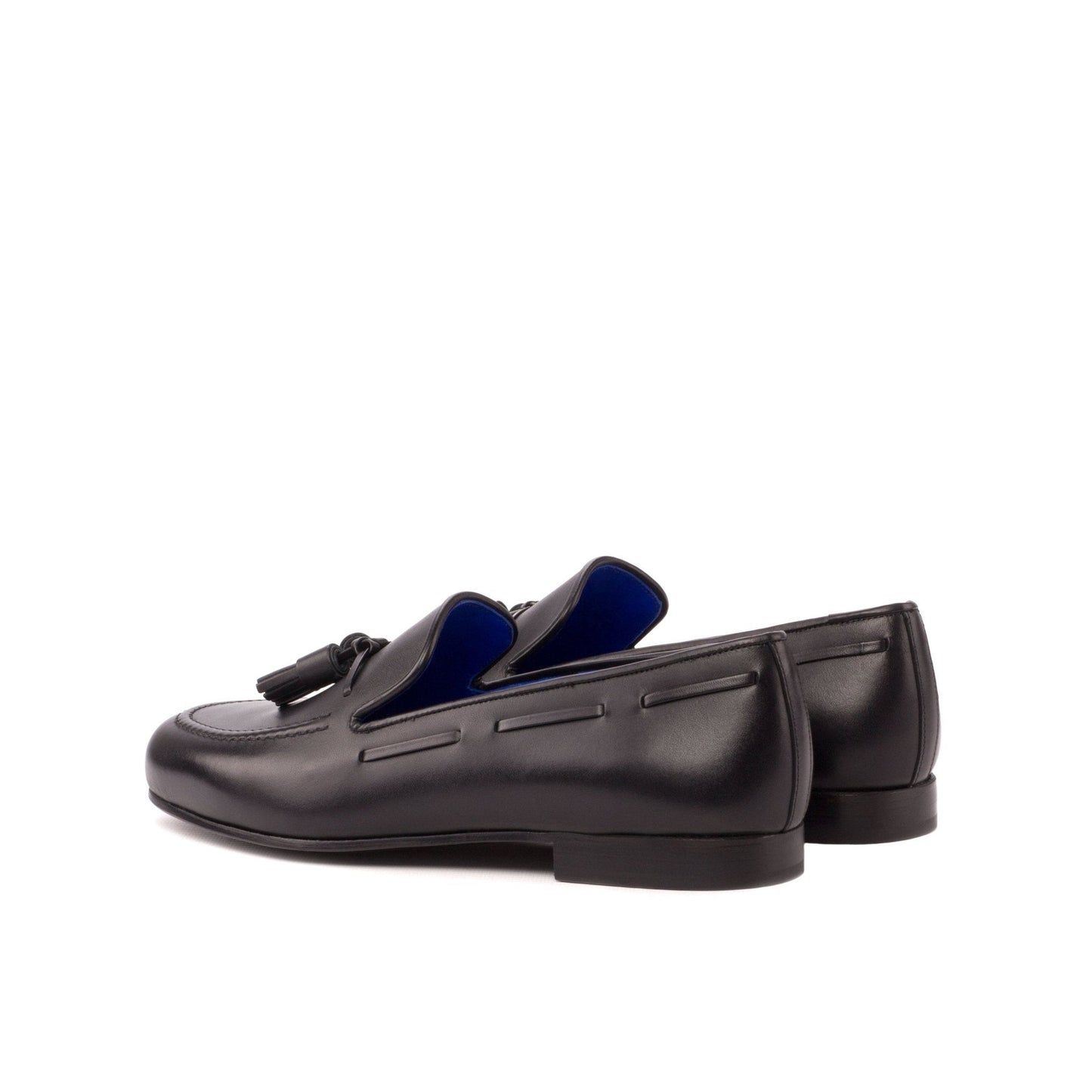Santiago Slipper in Black Calf - Zatorres | Free Shipping on orders over $200