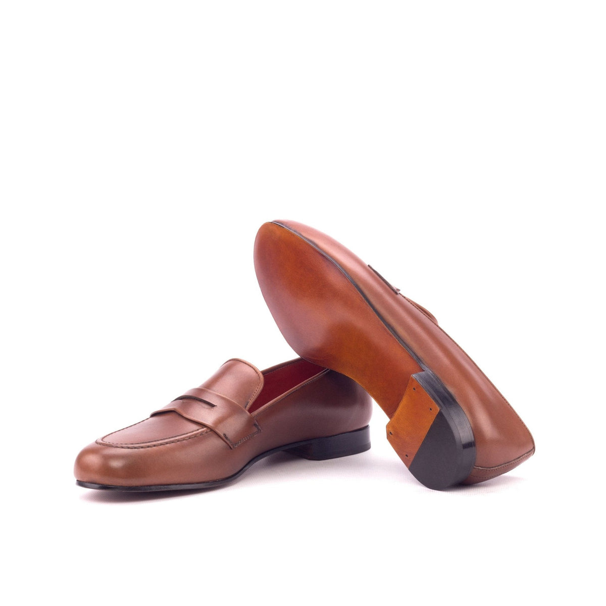 Santiago Slipper in Brown Calf - Zatorres | Free Shipping on orders over $300