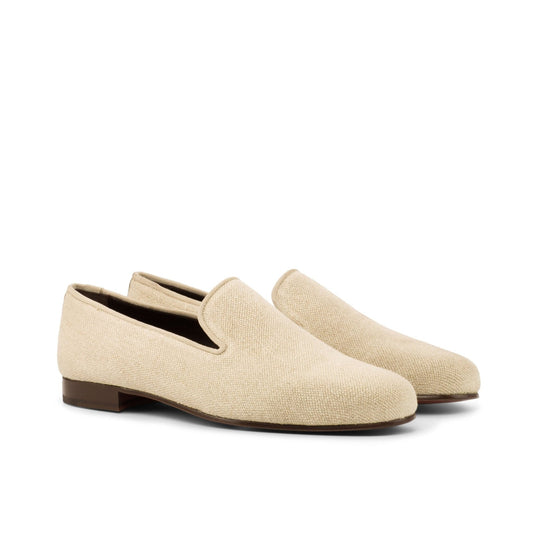 Santiago Slipper in Ice Linen - Zatorres | Free Shipping on orders over $200