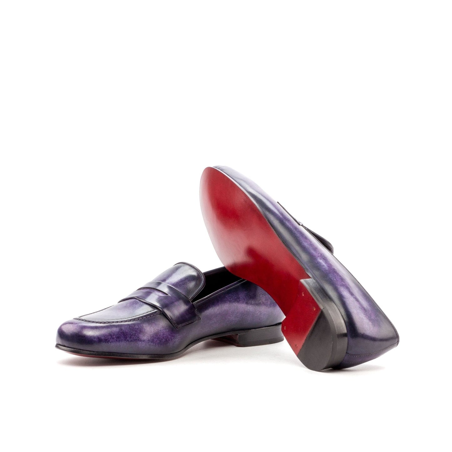 Santiago Slipper in Purple Patina - Zatorres | Free Shipping on orders over $200