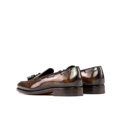 Tassel Loafer in Brown Patina - Zatorres | Free Shipping on orders over $300