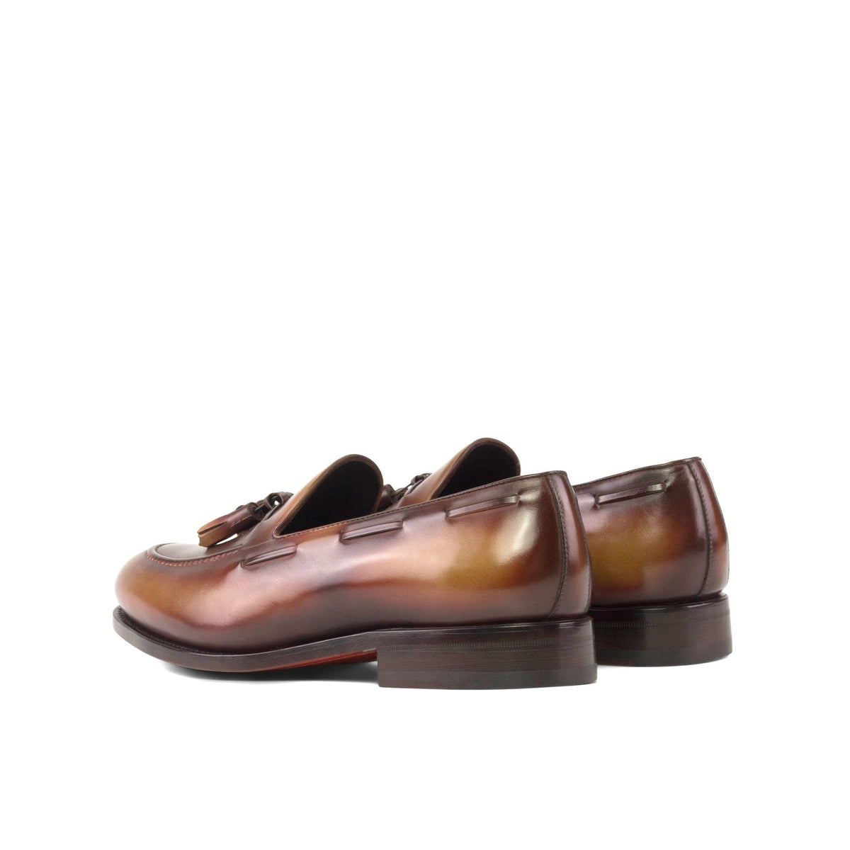 Tassel Loafer in Brown Patina - Zatorres | Free Shipping on orders over $300
