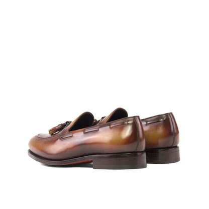 Tassel Loafer in Brown Patina - Zatorres | Free Shipping on orders over $300