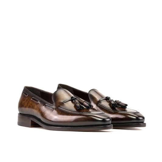 Tassel Loafer in Brown Patina - Zatorres | Free Shipping on orders over $200