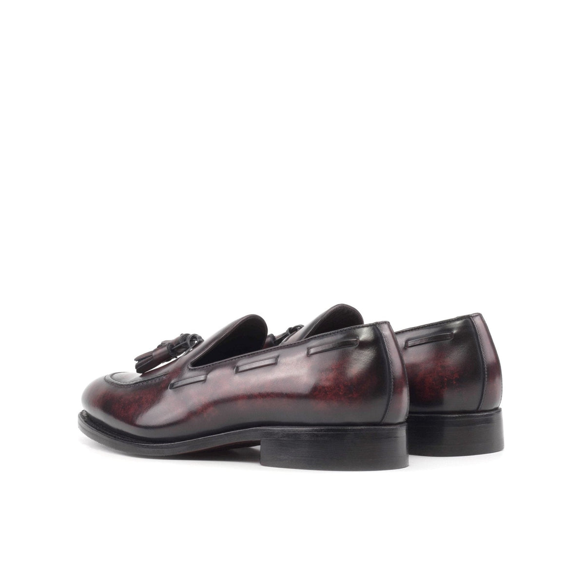 Tassel Loafer in Burgundy Patina - Zatorres | Free Shipping on orders over $300