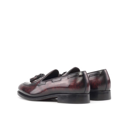 Tassel Loafer in Burgundy Patina - Zatorres | Free Shipping on orders over $300