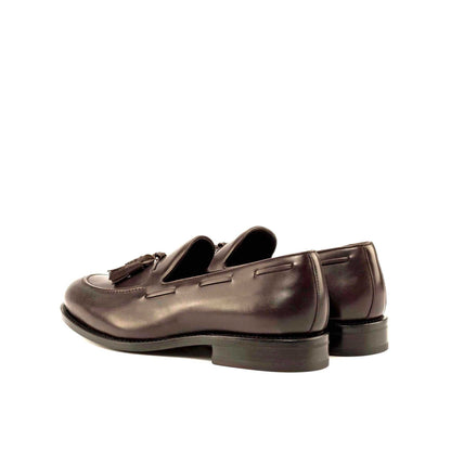 Tassel Loafer in Dark Brown Box Calf - Zatorres | Free Shipping on orders over $300
