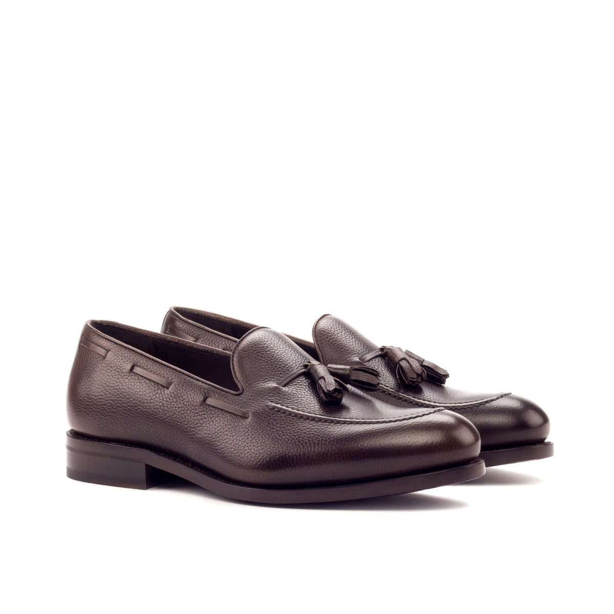 Tassel Loafer in Dark Brown Full Grain - Zatorres | Free Shipping on orders over $300