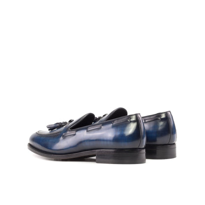Tassel Loafer in Denim Patina - Zatorres | Free Shipping on orders over $300