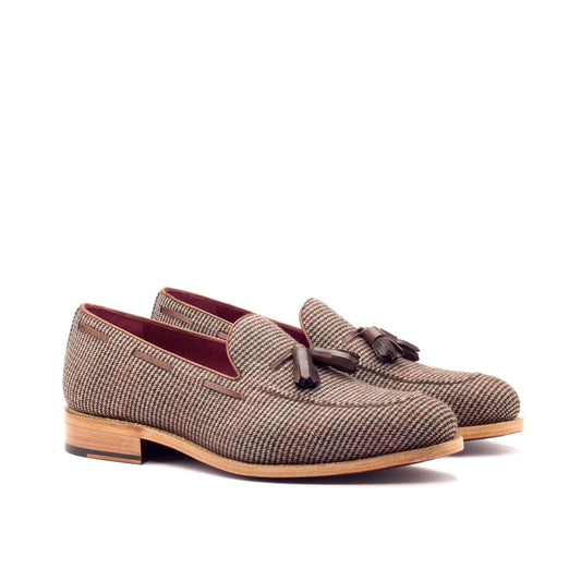 Tassel Loafer in Tweed - Zatorres | Free Shipping on orders over $200