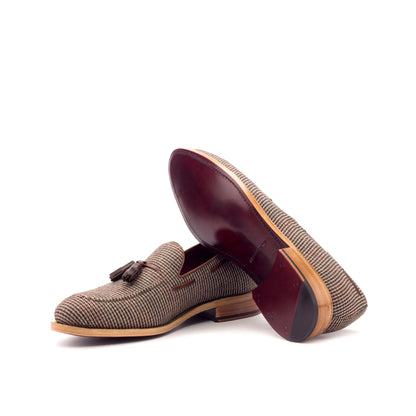 Tassel Loafer in Tweed - Zatorres | Free Shipping on orders over $300