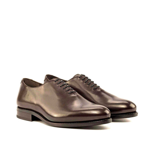 Wholecut Oxford in Dark Brown Box Calf - Zatorres | Free Shipping on orders over $200